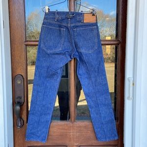 Rag & Bone New York Selvedge denim jeans… buckle on back & button fly‎ size 28